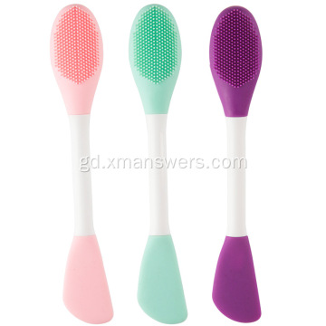 Brush Makeup Silicone uisge-dhìonach dathte